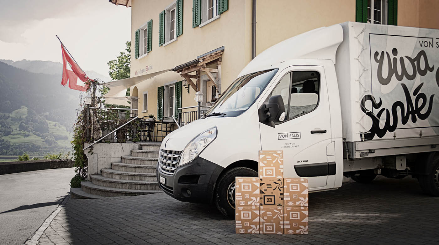 von Salis - LkW Weinkästen