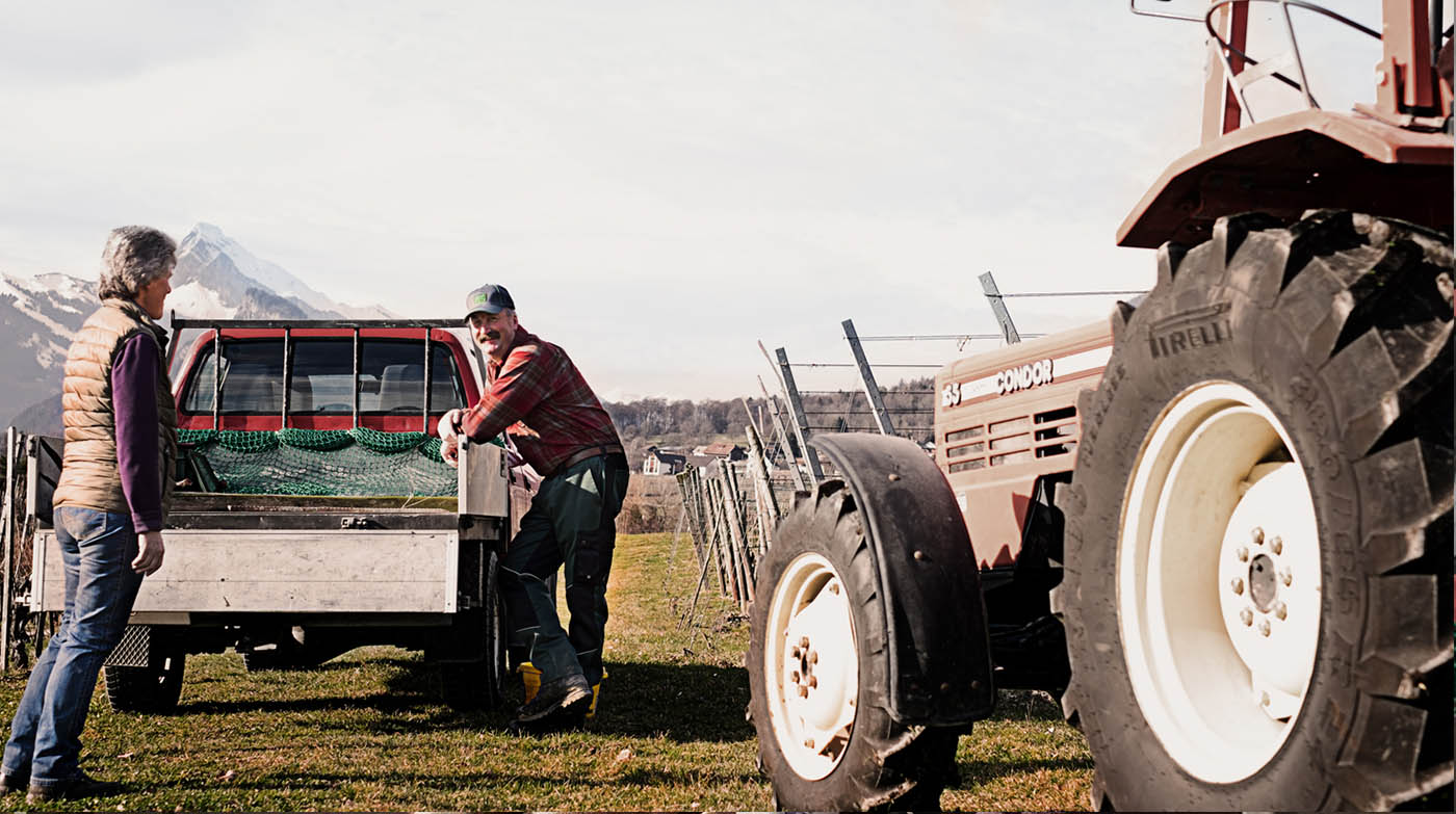 von Salis - Arbeit mit dem Truck