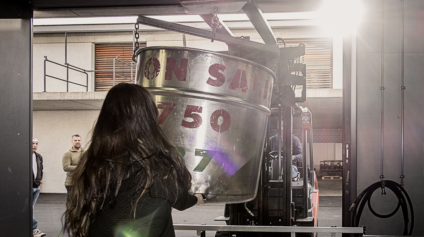 Ernte bei der Verarbeitung